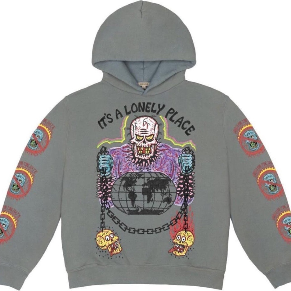 XXXTentacion Yeezy Collab 100% Authentic Lonely Place Hoodie L RARE